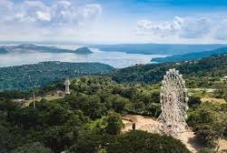 Tagaytay City with ferris wheel